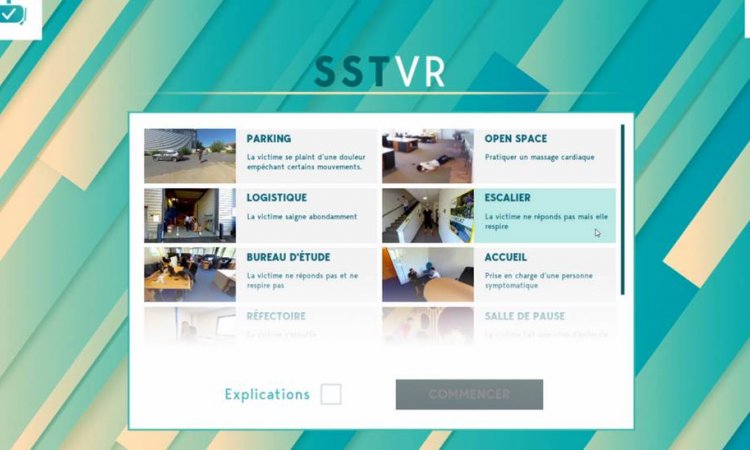 Maintien et Actualisation des Compétences SST avec réalité virtuelle à Paris La Défense - PREVENTIRISK